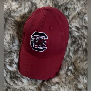 Cap with Embroidered USC Gamecock Logo